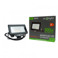 LED reflektor 10W 900lm 3000K, teplá biela IP65 NL-1 Ecolight