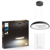 LED stropné závesné svietidlo 25W 2900lm IP20 White Ambiance TW Black 43cm Smart SMART Zigbee Bluetooth Amaze Philips HUE