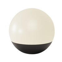 Dekoratívna guľová lampa 3000K, teplá biela biela čierna stmievateľná Pako Sanico Goldlux