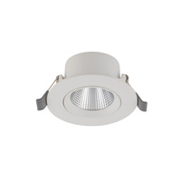 LED stropné zapustené svietidlo 5W 350lm 3000K, teplá biela biely EGINA 10546 Nowodvorski