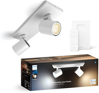 LED reflektorové stropné svietidlo 8,4 W 800 lm IP20 White Ambiance TW White Smart SMART Zigbee Bluetooth + diaľkový ovládač Runner Philips HUE