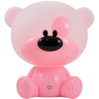 Dekoratívna stolová lampa 2,5 W 59 lm ružová Stmievateľný medvedík Sanico Goldlux