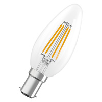 LED žiarovka B35 B15D sviečka 3,4W = 40W 470lm 2700K teplá biela 300° Filament STAR CLASSIC Osram