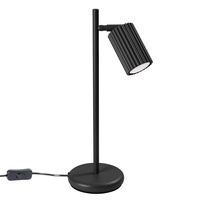 Stolová stojaca nočná lampa 1x GU10 Black Carbon Deep Space SL.1586 Sollux