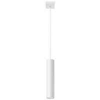 Stropné závesné svietidlo GU10 Tubular White Modern Lagos Sollux