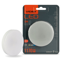LED žiarovka GX53 reflektor 12W = 82W 1170lm 3000K teplá biela 140° Videx