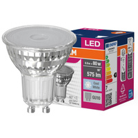 LED PAR16 reflektor GU10 6,9W = 80W 575lm 4000K, neutrálna biela 60° VALUE Osram