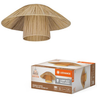 Dekor E27 Bamboo Brown Decor Ledvance Stropné svietidlo
