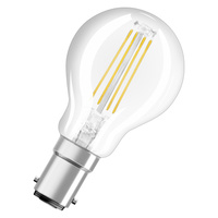 LED žiarovka P45 guľka B15d 4W = 40W 470lm 2700K teplá biela 300° Retrofit Filament CLASSIC Osram
