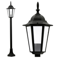 Sanico Goldlux E27 Black IP43 Liguria Sanico stojaca záhradná lampa