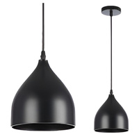 Stropné závesné svietidlo Masterled E27 Black Como