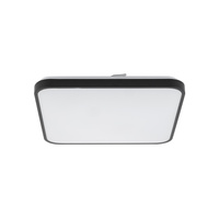 Plafond Stropné svietidlo LED Svietidlo na povrchovú montáž 32W 2200lm 3000K, teplá biela čierny Vodotesné IP44 AGNES SQUARE LED 8110 Nowodvorski