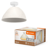 Povrchová dekoratívna stropná lampa E27 White Decor Ledvance