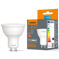 LED žiarovka GU10 reflektor 7W = 47W 600lm 4000K neutrálna biela 120° Videx