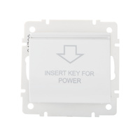 Hotelový spínač NO Delay Switch 16A Square White LOGI Kanlux