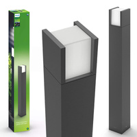 LED 6W 600lm 4000K IP44 Arbour Philips vonkajšia závesná lampa 77cm