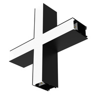 Lineárne svietidlo konektor 13.6W 1760lm CCT Shape X Black Office Linear Ledvance