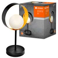 Stolná lampa Stolné svietidlo Stojace dekoratívne G9 Čierne zlato USB-C Dekor Ledvance