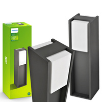 Záhradná vonkajšia lampa PIPE 40cm E27 IP44 Bridge Philips