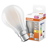 LED žiarovka A60 B22d 6,5W = 60W 806lm 2700K teplá biela 300° Retrofit Filament CLASSIC Osram