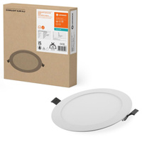 LED zapustené stropné zapustené bodové svietidlo 22W 1920lm 4000K, neutrálna biela sieť biela Downlight Ledvance