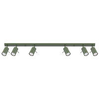 Bodové reflektorové stropné svietidlo Tuba 6x GU10 Olive Ring Bittersweet Shimmer SL.1505 Sollux