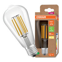 LED žiarovka ST64 E27 3,8W = 60W 806lm 3000K teplá biela 320° Filament CLASSIC ENERGY EFFICIENCY Osram