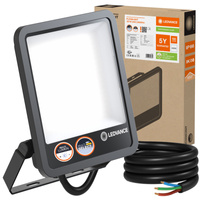 LED reflektor Vonkajšie reflektory 167W 25000lm 4000K IP66 Čierne reflektory Ledvance