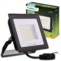 LED reflektor ZUNA2 50W 4500lm 6500K IP65 Black LUMILED