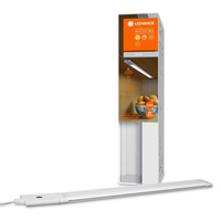 LED svetelný pás pod skrinku 11W 530lm 3000K, teplá biela so snímačom pohybu biela skrinka Ledvance