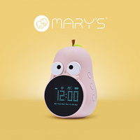 Detský elektronický budík ružový dobíjací 1200mAh MARY'S GRUSH