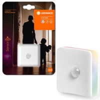 Orientačné nočné svetlo LED pre zásuvku so snímačom pohybu biele Lunetta Ledvance