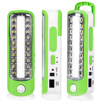 Nastaviteľná LED lampa do dielne 4W 320lm 6500K studená zelená biela Masterled