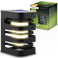 LED nástenné solárne svietidlo CAMILA 3000K Súmrakový senzor LUMILED