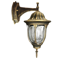 Nástenné svietidlo vonkajšie E27 Patina vonkajšie svietidlo IP43 Florencia Sanico Goldlux