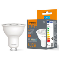 LED žiarovka GU10 reflektor 5W = 50W 400lm 4000K neutrálna biela 36° Videx