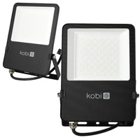 Vonkajšie LED reflektory Garden 50W 6500lm 4000K neutrálna biela 120° IP65 IK06 Black Seul Kobi