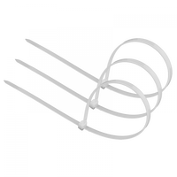 Káblové pásky 7,6x500 mm Biele TRACKS Zipsové pásky OK-76500W .MORE 50 ks.