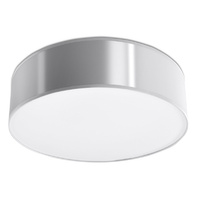 Stropné svietidlo Plafond 2x E27 Round Grey Minimalist Arena Sollux