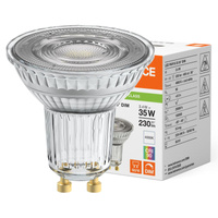LED žiarovka reflektor GU10 PAR16 3,4W = 35W 230lm 4000K neutrálna biela 36° CRI90 Stmievateľná Ledvance