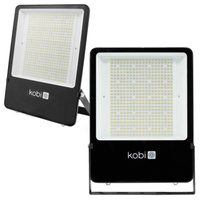 Vonkajšie LED reflektory Garden 300W 45200lm 4000K neutrálna biela 90° Stmievateľné IP65 IK08 Black US Kobi