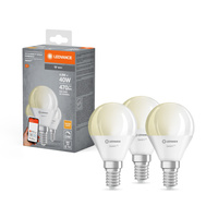 3x LED žiarovka E14 4,9W = 40W 470lm SMART+ WiFi stmievateľná mini žiarovka Ledvance