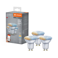LED žiarovka GU10 reflektor 4,9W = 50W 350lm CCT Stmievateľná SMART+ WiFi Ledvance