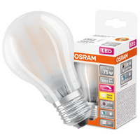 LED žiarovka A60 E27 7,5W = 75W 1055lm 2700K teplá biela CRI90 300° Stmievateľné vlákno SUPERSTAR PLUS CLASSIC Osram