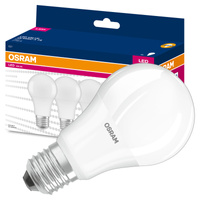 3x LED žiarovka A60 E27 10W = 75W 1055lm 2700K teplá biela 200° VALUE CLASSIC Osram