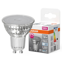 LED PAR16 reflektor GU10 4,7W = 50W 350lm 4000K, neutrálna biela CRI90 36° Stmievateľné SUPERSTAR Osram