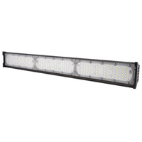 Priemyselná High Bay lineárna 150W 22500lm 5000 Cold 90° čierna IP65 Masterled LED lampa