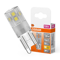 LED žiarovka G9 1,9W = 20W 200lm 2700K teplá biela 300° LED PIN Osram