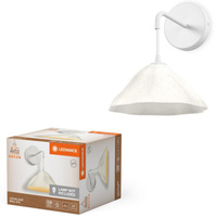 Dekoratívne nástenné svietidlo Nástenná povrchová montáž E14 biela Dekor Ledvance