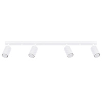 Bodové reflektorové stropné svietidlo Tuba 4x GU10 White Carbon Deep Space SL.1546 Sollux